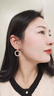 Jay復(fù)古小香風(fēng)仿珍珠耳夾無耳洞女可夾耳環(huán)送閨蜜送女友生日禮物 曬單實(shí)拍圖