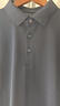 布先生短袖polo衫男夏季翻領(lǐng)絲光棉衣服男裝打底衫AT10461易穿搭清倉(cāng) 寶藍(lán)色 L (175) 曬單實(shí)拍圖