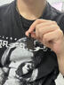 中國黃金（CHINA GOLD）平安無事牌黑曜石吊墜男士雙貔貅護身符項鏈七夕情人節(jié)禮物送男友 無事牌黑曜石項鏈 曬單實拍圖