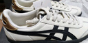 Onitsuka Tiger鬼塚虎男女款復(fù)古德訓(xùn)鞋輕便透氣運動休閑板鞋TOKUTEN 1183B938 白色/黑色 40.5 曬單實拍圖