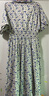 moussy 2025夏季新品法式浪漫系帶碎花襯衫連衣裙028ISA33-2371 015花紋白色 M 曬單實(shí)拍圖