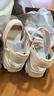 斯凱奇（Skechers）七夕禮物涼鞋女士夏季休閑運(yùn)動(dòng)女鞋舒適外穿透氣軟底沙灘鞋119853 曬單實(shí)拍圖