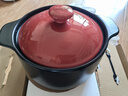 蘇泊爾（SUPOR）砂鍋加厚煲湯鍋4.5L陶瓷煲仔飯燉鍋燃?xì)庠钌冲伾板仧鯗吖轙B45Q1 曬單實(shí)拍圖