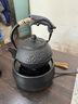 龍顏堂 電陶爐煮茶器日本鐵壺專用靜音玻璃煮茶爐燒水茶壺家用小型套裝 牡丹+圓滿電陶爐 曬單實拍圖