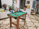 杰雅蒂臺球桌兒童玩具大號室內(nèi)家用互動小型桌球可折疊親子互動兒童可折 79長腳款式 曬單實拍圖