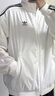 adidas情侶款復(fù)古風(fēng)梭織立領(lǐng)夾克外套男女阿迪達(dá)斯官方三葉草 亮白 L 曬單實拍圖