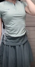 鴻星爾克（ERKE）泳衣女分體裙式保守微胖女孩顯瘦運(yùn)動(dòng)泡溫泉大碼泳裝 曬單實(shí)拍圖
