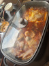 小熊（Bear）電火鍋  火鍋專用鍋 多功能料理鍋 家用分體式多功能鍋料理烤肉電熱鍋火鍋鍋 D50T1 5L 曬單實拍圖