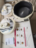 韓派（HAP）4L三格膽電壓力鍋家用高壓陶瓷釉雙膽雙蓋電飯煲大容量多功能智能高壓力鍋火鍋HP-40H3-A 曬單實(shí)拍圖