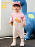 巴拉巴拉寶寶連體衣嬰兒衣服新生兒外出哈衣爬服2025夏裝萌趣208225120205 曬單實(shí)拍圖