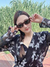暴龍BOLON復古可可貓眼墨鏡女潮辣妹偏光太陽鏡度假風眼鏡墨鏡太陽鏡 【可可鏡】玳瑁色*網(wǎng)紅同款* 防紫外線 曬單實拍圖