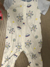 貝肽斯嬰兒衣服夏季寶寶連體衣短袖薄款透氣新生兒爬服夏季款連體衣 宇航員巡航-5A抑菌 90cm 曬單實拍圖