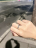 MZMZ鉑金戒指男pt950白金結(jié)訂求婚素圈時(shí)尚對(duì)戒情人節(jié)七夕禮物送女友 當(dāng)/次日達(dá)-輕奢-平面活口對(duì)戒 曬單實(shí)拍圖
