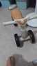 貝趣兒童平衡車1-3歲寶寶滑行車玩具幼兒滑步車嬰兒四輪無腳踏溜溜車 青咖 【燈光音樂+緩震靜音輪】 一歲防側(cè)翻滑滑車周歲生日禮物 曬單實拍圖