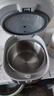 美的（Midea）電飯煲 0涂層電飯鍋4升 316L不銹鋼內(nèi)膽3-4人家用多功能無涂層微壓智能預(yù)約MB-RE476S 曬單實(shí)拍圖