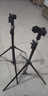恒嵐適用于手機落地麥克風(fēng)支架唱歌舞臺金屬直播升降三腳架話(huà)筒落地式 1.7米加粗合金三角支架贈收納包 U型話(huà)筒夾 曬單實(shí)拍圖