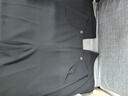 玖姿（JUZUI）職場通勤風休閑直筒褲女夏款JWDX11005 素黑 XL 曬單實拍圖
