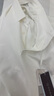 襯衫老羅[如新三號]25年夏短袖polo衫冰氧雙紗t恤255B0P919S 白色  2XL  曬單實(shí)拍圖