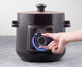 創(chuàng)迪（Tredy）YBD40-80J1機械型電壓力鍋家用多功能電高壓鍋煮飯香高壓鍋多功能壓力鍋老人款 黑色 4L -單膽壓力 黑色 4L -單膽（升級陶瓷釉內(nèi)膽） 曬單實拍圖