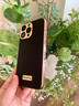 穹燃適用蘋果16Promax手機殼新款真皮保護套iPhone15promax全包防摔高檔大氣皮套16高級感商務簡約外殼 【薰紫色】頭層真皮鏡頭保護 iPhone 16 Pro Max 曬單實拍圖