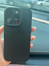 Smorss 【一體硅膠相機按鍵】適用蘋果16pro手機殼iphone16pro保護套親膚固態(tài)硅膠全包植絨男女款軟殼 黑 曬單實拍圖