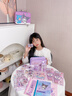 凱蒂貓（hellokitty）兒童文具套裝大禮包女生小學(xué)生7-10歲女孩庫洛米生日禮物禮盒 庫洛米文具皮革箱【進(jìn)階款】 曬單實拍圖