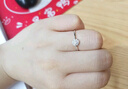 喜鉆七夕禮物鉑金鉆石戒指女人花結(jié)婚鉆戒群鑲結(jié)婚戒指送女友生日禮物 【約50分效果】共13分-現(xiàn)貨閃發(fā) 曬單實拍圖