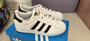三葉草（Adidas）小白鞋女鞋SUPERSTAR金標貝殼頭板鞋休閑運動(dòng)鞋 FU7712 35.5 曬單實(shí)拍圖