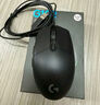 羅技（G）G102第二代游戲鼠標(biāo) RGB流光燈效鼠標(biāo) 輕量化  游戲級8000DPI傳感器 黑色 200-8000DPI 曬單實(shí)拍圖
