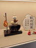 赟婭石來運轉(zhuǎn)鑰匙收納擺件入戶玄關(guān)客廳電視柜家居鞋柜裝飾品喬遷禮品 【有球必應】套裝+歡迎回家 曬單實拍圖