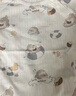 童泰寶寶秋衣套裝夏季純棉嬰兒空調(diào)服內(nèi)衣男女兒童睡衣秋褲家居服提花 藍色 100 （無肩扣） 曬單實拍圖
