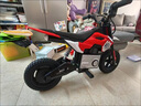 貝多奇兒童電動摩托車3-6歲兩輪電動車6-12歲小孩兒童車電動玩具車 兒童電動摩托車 紅色：24V電瓶+充氣輪+無極變速 曬單實拍圖
