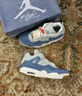 NIKE 女子Air Jordan 4 Retro籃球鞋 IB6716-100 37.5 曬單實(shí)拍圖