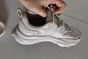 FILA 斐樂(lè)運(yùn)動(dòng)鞋女MARS II 火星系列二代秋秋季時(shí)尚復(fù)古跑步鞋女 奶白/木薯粉-GT 37.5 曬單實(shí)拍圖