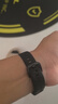 臣頌（CHENSONG）適用華為手環(huán)8/9/10/NFC版硅膠表帶 huawei band八九十代標準版智能運動腕帶 黑 曬單實拍圖