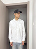 康博長袖襯衫男士春夏季新款襯衣商務(wù)休閑職業(yè)正裝襯衫衣服 白色 41 曬單實(shí)拍圖