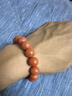 石玥珠寶奢藏級(jí)保山南紅瑪瑙手串本命年轉(zhuǎn)運(yùn)珠手鏈男女士款禮物 12-13mm 曬單實(shí)拍圖