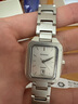 卡西歐（CASIO）sheen手表石英防水蜜桃金款女士腕表送女友禮物 SHE-4555D-7AU簡約方盤 曬單實拍圖