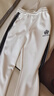 啄木鳥(niǎo)運動(dòng)套裝女2025春秋新款拉鏈外套時(shí)尚運動(dòng)服裝跳舞跑步運動(dòng)服 白色衣+白色褲 L(110-120斤) 曬單實(shí)拍圖