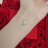 中國黃金（CHINA GOLD）七夕情人節(jié)禮物送女友老婆18K金海豚鉆石項鏈女生輕奢珠寶首飾品 臻選禮盒包裝【無產(chǎn)品勿單拍】 曬單實拍圖