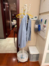 全品屋衣架掛衣架晾衣架落地家用衣帽架可移動帶輪衣服臥室宿舍收納40 曬單實(shí)拍圖