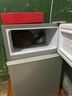 志高小冰箱69L迷你小型家用 下冷藏上冷凍兩用宿舍寢室出租房雙門(mén)辦公室電冰箱 節能省電 一級能效-69L銀雙門(mén)【省電輕音】 曬單實(shí)拍圖