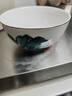 多樣屋（TAYOHYA） 花影繽紛餐具套裝陶瓷碗碟盤子菜盤飯碗湯碗面碗家用 7“湯盤-彩*1個 曬單實拍圖