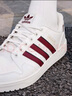 adidas NY 90 STRIPES經(jīng)典運(yùn)動(dòng)板鞋男女春季新款阿迪達(dá)斯三葉草 漢玉白/紅色/金色   39 曬單實(shí)拍圖