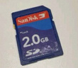 閃迪（SanDisk）SD卡2g 4/8/16/ 32/64G存儲卡佳能松下尼康CCD相機3D打印機內存卡 閃迪SD卡2GB 白卡非全新 官方標配 曬單實(shí)拍圖