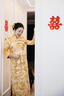 泰勒馬丁秀禾服新娘龍鳳褂2025新款刺繡結(jié)婚禮服敬酒服古裝嫁衣中式婚服 G041（僅女裝） L 曬單實(shí)拍圖