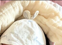 babylove嬰兒囟門帽夏薄款氣門帽新生兒純棉胎帽初生寶寶防風(fēng)帽子 不過鯨落 36cm（建議0-3個(gè)月） 曬單實(shí)拍圖