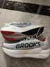 布魯克斯（BROOKS） 烈風(fēng) Hyperion Max 2專業(yè)馬拉松競速減震男女款體育跑鞋 【男款】天藍(lán)灰/紅桃色/黑色 44.5 曬單實拍圖