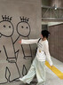 韓系字母印花長(zhǎng)袖T恤女夏季微透寬松百搭寬松慵懶風(fēng)防曬罩衫上衣 白色 M 曬單實(shí)拍圖