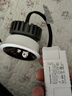 松下（Panasonic）嘉放led筒燈射燈嵌入式全光譜防?？蛷d吊頂孔燈12W三色24°開孔75 曬單實拍圖